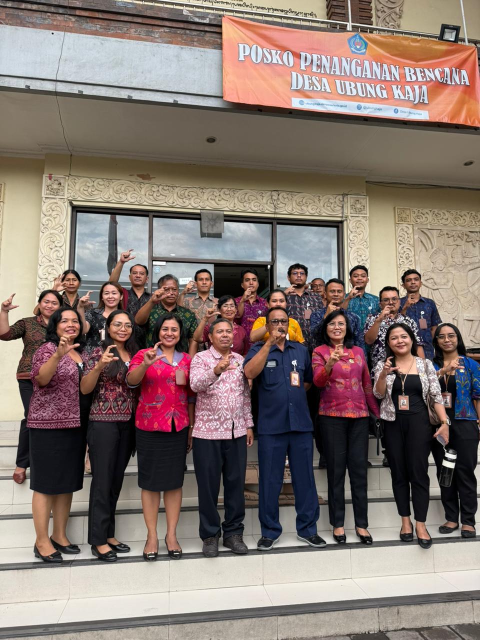 Visitasi Komisi Informasi Bali ke PPID Desa Ubung Kaja