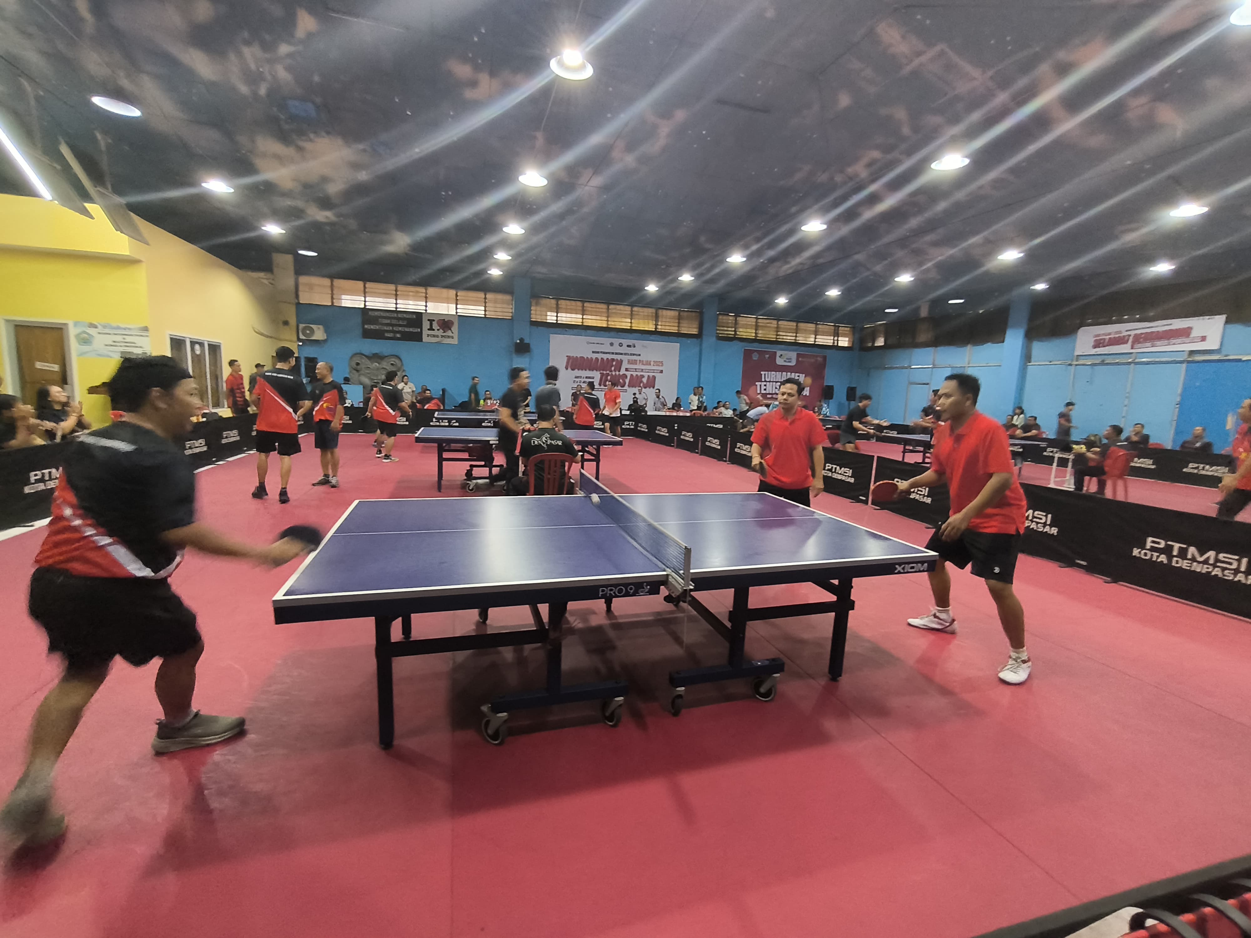 Desa Ubung Kaja Raih Juara III Tunggal Putra dalam Lomba Tenis Meja Antar Perangkat Desa se-Kota Denpasar