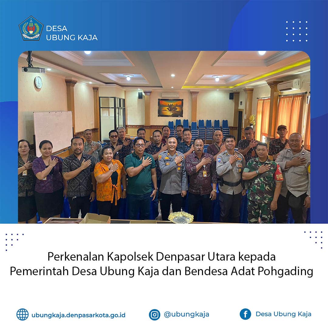 Perkenalan Kapolsek Denpasar Utara