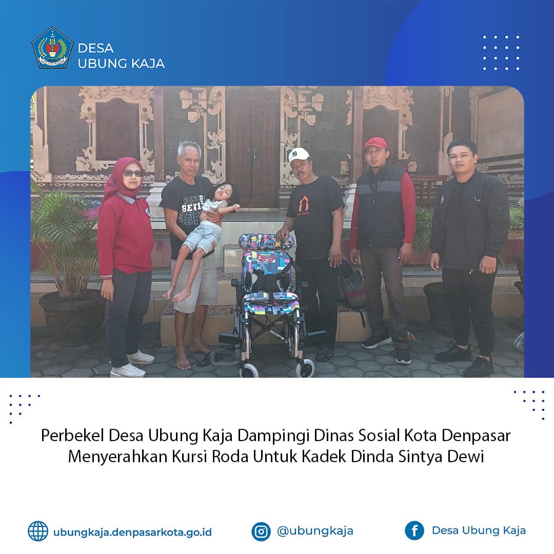 Penyerahaan Bantuan Kursi Roda