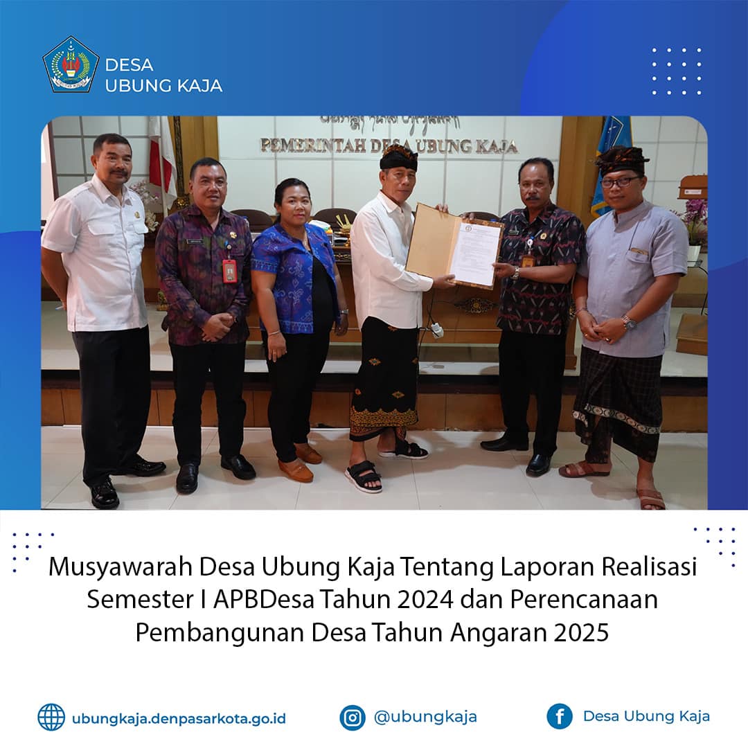 Musyawarah Desa Perencanaan Pembangunan Tahun 2025