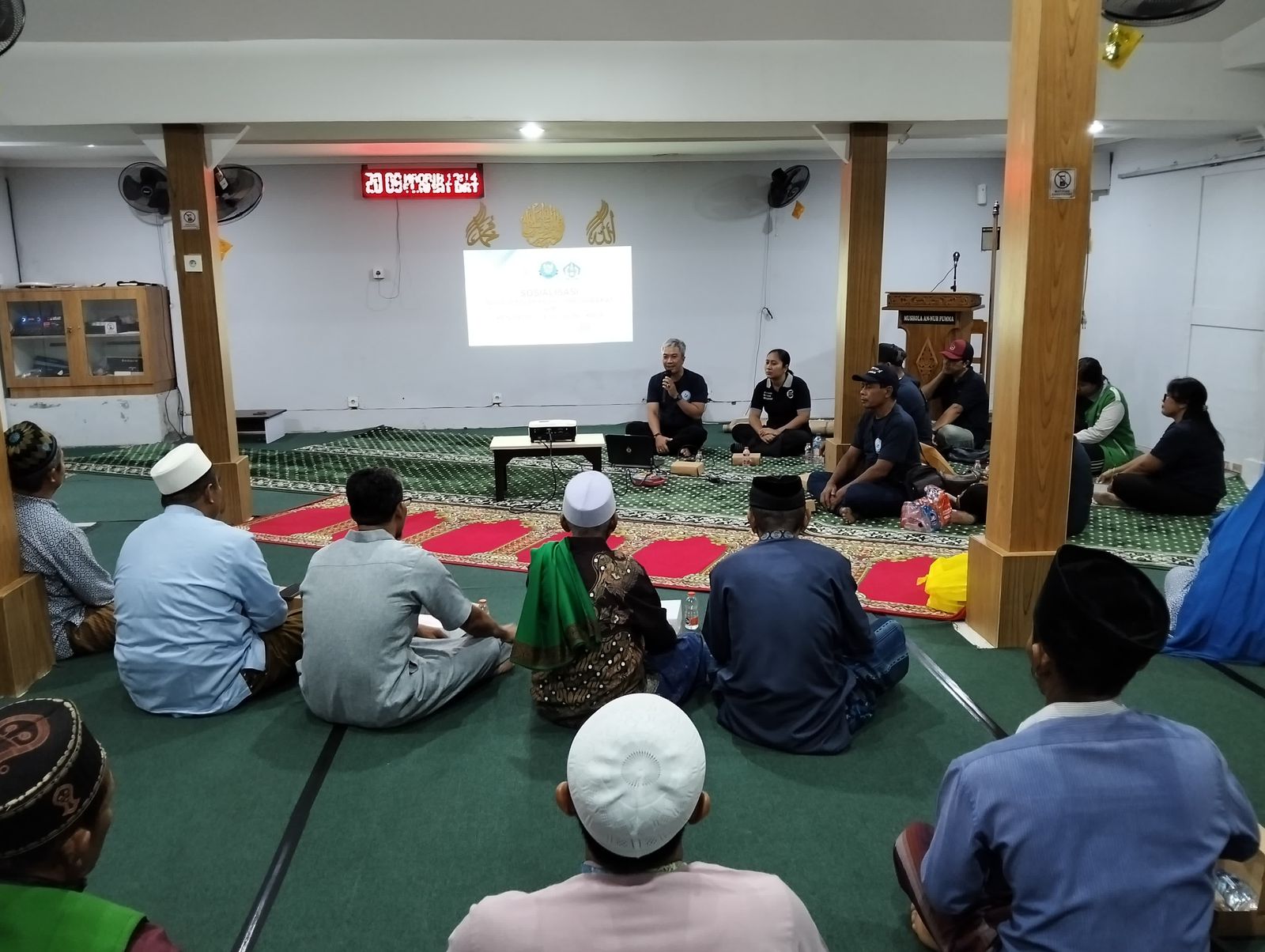 IBM Kendedes Ubung Kaja Laksanakan Sosialisasi Bahaya Narkoba di Mushola An-Nur Pumma
