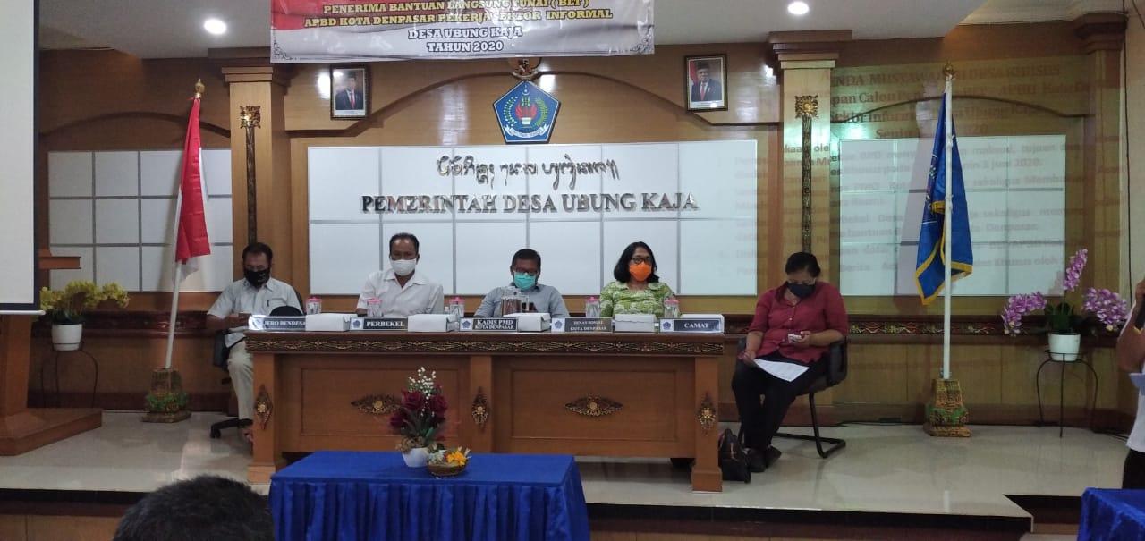 MUSDES KHUSUS PENETAPAN PENERIMA BLT APBD KOTA DENPASAR SEKTOR PEKERJA INFORMAL