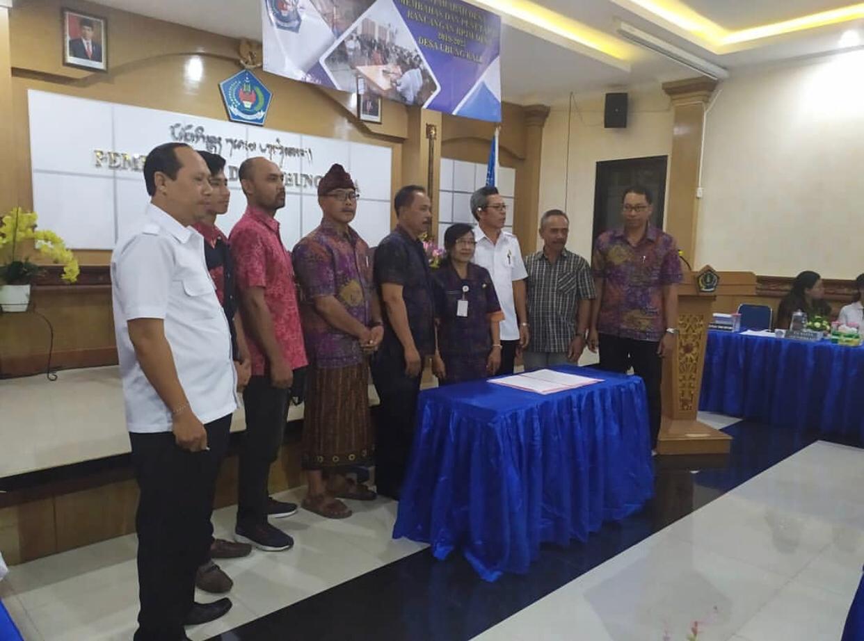 MUSDES PENYEPAKATAN RPJM DESA TAHUN 2019 - 2025