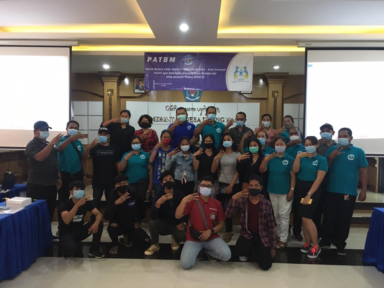 SOSIALISASI PATBM dan NARKOBA DESA UBUNG KAJA