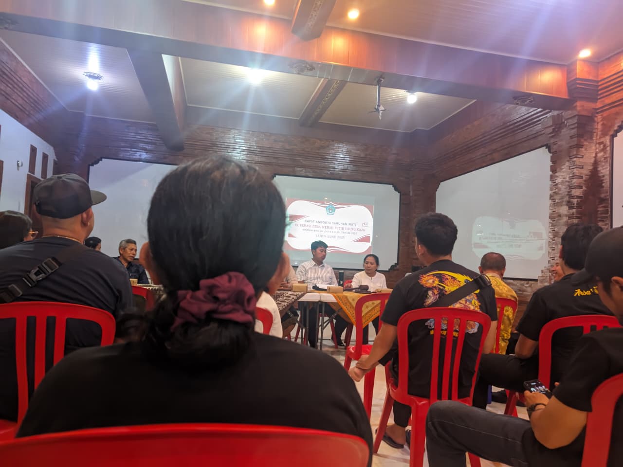 Rapat Anggota Tahunan (RAT) Koperasi Desa Merah Putih Ubung Kaja Tahun Buku 2025