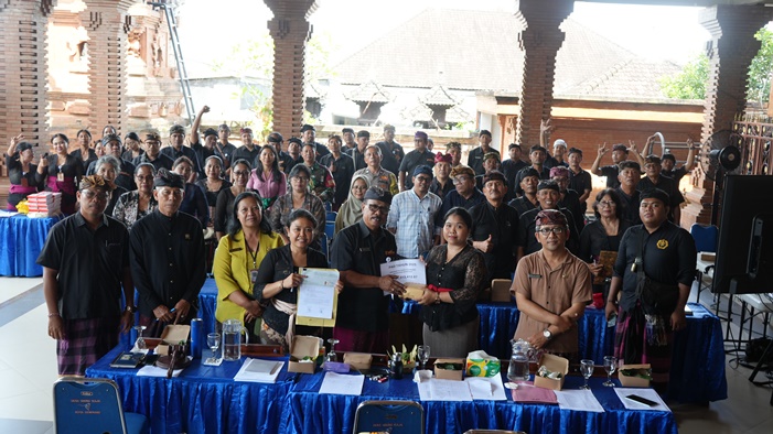Musyawarah Desa Desa Ubung Kaja Bahas Laporan BUMDes, Penetapan Data PPKS, dan Penghapusan Aset Desa Tahun 2026